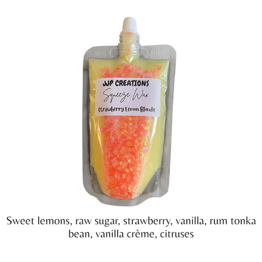 Strawberry Lemon Blondie Squeeze Wax 4oz